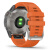 佳明（GARMIN）Fenix 6 Pro 蓝宝石钛合金灰色表圈GPS橙色表带运动户外智能血氧心率多功能音乐微信支付手表