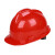 牛保安安全帽工地男施工建筑工程领导电工劳保透气高强度abs加厚安全头盔 红色 国标加厚款