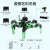 德飞莱 幻尔 ROS机器人六足仿生蜘蛛JetHexa激光雷达建图导航JETSON NANO 旗舰版