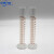 实验室橙红标高硼硅带刻度直型量筒玻璃量筒 250ml 2个装