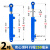 2吨40缸径小型单双向液压油缸升降工程缸定制泵站堆高机环卫车油 40X25X250