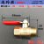 2分红柄小球阀1/4黄铜双内外丝 3分软管放气宝塔头摩托车排水开关  ONEVAN 内外丝(加厚款)