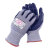 博迪嘉 GL204 防切割手套 切割5级浸超细发泡手套，虎口加强款 黑色  9码 3双装