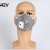 3M9542V活性炭口罩防尘除异味喷漆带呼吸阀头戴式 独立装1盒/20个 