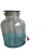 鸣固  透明放水瓶  玻璃下口瓶2500ml 带塑料龙头