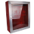 青芯微消火栓消防栓箱子卷盘箱304不锈钢消防箱水带器材工具全套装 消防箱(透明玻璃)50*20*60定制型号