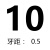 定制定制圆板牙 机用板牙M5M6M8M10M12M14M16M18M20M24M39*0.5*0. 栗色 圆板牙M10*0.5