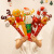 圣诞节装饰气球手持棒幼儿园学校平安夜礼物地推礼品圣诞场景布置 圣诞长款手持棒混4款20个-带打气