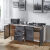 品味空间 厨房灶台橱柜不锈钢一体碗柜1.2米右单盆【可选左】CG-56