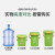 百金顿 手提厨房垃圾桶 厨余分类垃圾桶带滤网 客厅茶叶滤水桶 室内干湿分离带盖垃圾桶 绿色20升