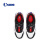 乔丹（QIAODAN）商场同款男童运动鞋儿童高帮旋纽扣皮面大童板鞋T5310605 黑色/原子绿 34码
