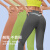 范迪慕（FANDIMU） 瑜伽裤健身女运动鲨鱼裤高腰提臀紧身普拉提训练 深灰色 S 