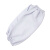 冰禹 BYlf-501 皮套袖（5双）防水工作劳保家务防脏防油PU护袖 皮革套袖 白色