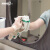 爱马斯AMMEX一次性手套橡胶乳胶检查手套家务清洁手套厨房防油污实验室100只装 耐用型（100只/盒） 小号S#