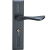 铁臣 门锁通用型门把手卧室室内房间铝合金锁具卫生间木门可调节 A款整套配125/60锁体单舌 
