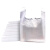 科力邦（Kelibang） 塑料袋 白色透明一次性包装袋200只装加厚 30*47cm 外卖打包手提背心式垃圾袋 KB1009