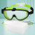 锐麻   儿童护目镜马卡龙泳镜PC防雾防水游泳护目眼镜 浅绿色儿童大框款（眼镜盒装） 均码 