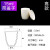 举焊氧化铝坩埚 刚玉 圆弧 带盖5 10 15 20 25 30 50 100 1000 2200m 15ml高带盖