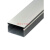 铝合金铝合金方形外开明装电线明线加厚金属桥架装饰布扣压FZB 40*30 壁厚0.6mm
