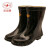 双安（shuangan）高压30KV绝缘靴 电工靴 耐磨防滑橡胶雨靴 黑色 42 现货