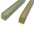 麦德玛 PVC螺母输送软方管过紮带零配件耐磨 11.5*7.5MM 黄色 2米/根