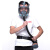 防毒面具全面罩喷漆甲醛农药电动送风式防毒面具长管呼吸器防尘 700单独面具