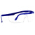 者也（ZYE）护目镜带伸缩腿 标准款黑边/蓝边随机发 防冲击防风沙