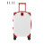 ELLE法国行李箱时尚万向轮多尺寸拉杆箱TSA密码箱女通用旅行箱 象牙白 20英寸 可登机