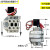 冲床递进式分配器U-4/6/8/12IHI分油器U-1210分配阀MU-12定制 原装U-12