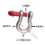 ONEVAN卸扣马蹄扣g2094.75吨6.5/12tD型弓型卸扣国标美式模锻高强度环扣 6.5吨