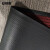安赛瑞 双条纹PVC复合地垫 1.8×10m 吸水防滑通道地毯垫 条纹凹槽防滑地毯 绒面防滑地毯 暗红色 10708