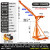 会会侠吊机家用小型升降可伸缩折叠提升机上料机装修起重220v电动吊车 220v100公斤12米绳