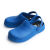 2021年防滑厨师鞋透气包头防水休闲轻便耐磨耐油橡胶底劳保工作鞋 蓝色 42