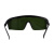 谋福CNMF664电焊眼镜 焊工护目镜防打眼防强光防护眼镜面罩【顺丰直发：3个起】（黑灰色护目镜）