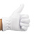 金诗洛 KSL171 加绒保暖礼仪手套 加厚三筋手套保暖防寒劳保表演白手套