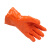 东亚/博尔格 718防滑浸塑手套 止滑耐磨防水耐油耐酸碱防腐蚀化工保护手套 均码 1副