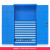 重型工具柜铁皮柜车间双开门五金安全维修抽屉工具柜子储物柜 CY-620蓝色