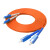 SAMZHE 光纤跳线 LC-SC 多模双芯 橙色 3m G2-LCSC03