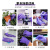 塞莫诗一次性丁腈手套加厚型 100只/盒 紫色N910VI 大号L码
