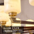 瀚帝斯新中式客厅吊灯全铜实木中国风餐厅书房茶室样板房别墅大厅禅意灯 FR0954-6餐厅