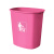 科力邦（Kelibang） 垃圾桶 大号塑料户外垃圾桶 工业商用环卫垃圾桶加厚 65L无盖 KB1032 玫红色