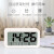 汉时（Hense）电子闹钟学生儿童高中生床头时钟超大声闹铃报时钟表充电桌钟HA76 白色标准版