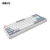 NIZ宁芝MINI84 V6pro X99 S104RT动态触点有线三模静电容键盘打瓦 侧刻白色x99 45GT电竞有线无青光 动态触点  官方标配 静电容