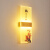 欧普灯壁灯卧室床头灯新中式客厅背景墙灯具现代简约走廊楼梯过道墙壁灯 牡丹 27x10 单色暖光
