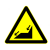 订制交通标志牌70三角慢字警示牌限速标牌道路反光标识牌铝板 连续下坡路