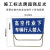 佐痕 前方施工慢行道路立式折叠指引告示安全标志小区警示牌定制反光膜-05 款式5