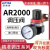 气源气压调节阀调气阀ar000气体气动 AR2000J1 带表不带支架