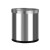 庄太太【圆形10L不锈钢单层/个】酒店垃圾桶无盖阻燃厕所塑料垃圾桶ZTT-HKHF02