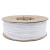 开口自卷式编织套管白色柔软纺织网管汽车线束电缆保护包线管 白色 8mm--- 5米