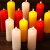 大粗蜡烛无烟无味停电应急专用照明腊烛备用红白黄色厂家批发 20支红色